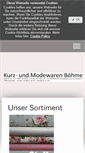 Mobile Screenshot of kurzwaren-berlin.de